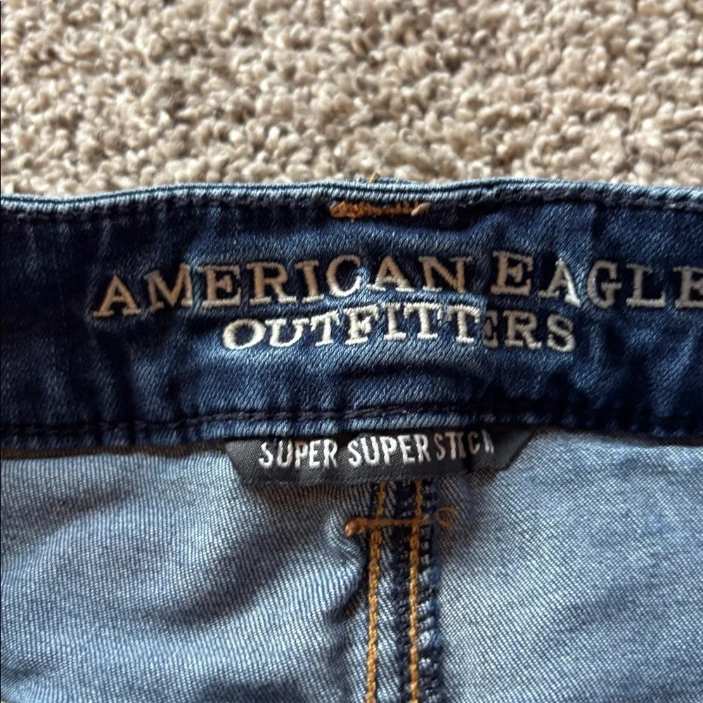 High-Rise Shortie Jean Shorts